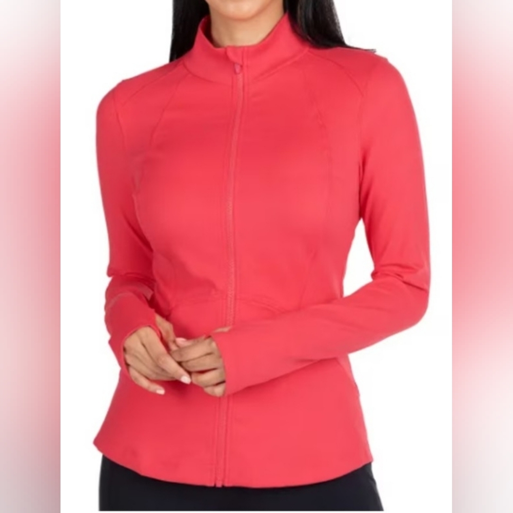 Spyder Active Pink Full-Zip Performance Jacket
